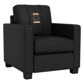 Dyno Stationary Club Chair with Ski No Guts No Glory Logo Panel
