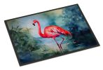 NEW Flamingo Doormat Front Door Mat Indoor Outdoor Rugs for Entryway, Non Slip Washable Low Pile, 18H X 27W