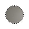 Beaded Round Wall Mirror 27"D