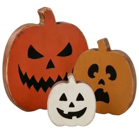 Halloween wooden pumpkin ghost black cat ornament room desktop holiday decoration wooden craft
Halloween wooden pumpkin ghost black cat ornament room (thickness: 1.6cm, Color: 3pcs)