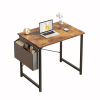 31IN Computer Desk for Home Office, Modern Study Work Table Simple Style for Bedroom, Writing Desks with X-Shaped Reinforcement