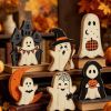 Halloween wooden pumpkin ghost black cat ornament room desktop holiday decoration wooden craft
Halloween wooden pumpkin ghost black cat ornament room